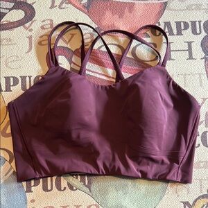 Women's Strappy Purple Bralette